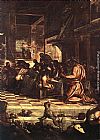 Jacopo Robusti Tintoretto The Last Supper [detail 1] painting